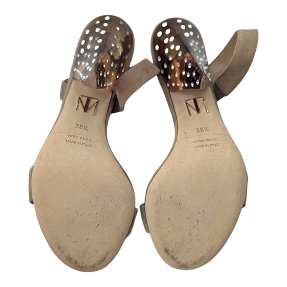 Tamara Mellon Studded Heel Sandals - Picture 8 of 8